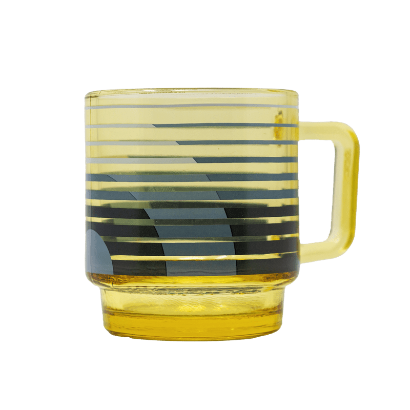 PASTIME FACTORY × 0/0 kozara　MILKGLASS ACE Amber Milk Glass - Made in Japan – ACE Coffee Roasters