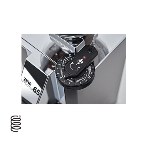 Eureka Mignon Zero 65 AP Grinder White | Single-Dose Espresso Brew Grinder | ACE Coffee Roasters