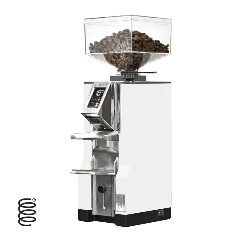 Eureka Mignon Libra Espresso Grinder w/ Grind by Weight - White