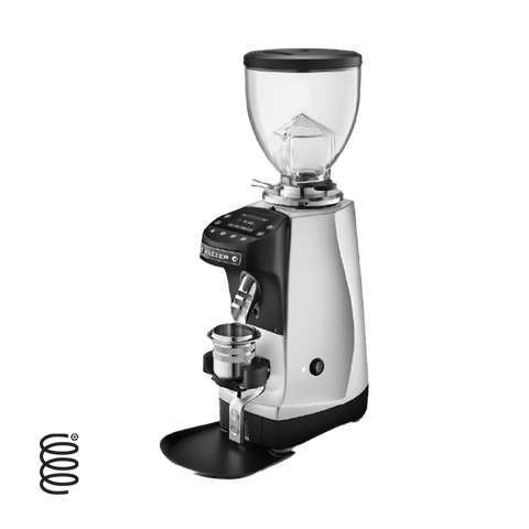Mazzer Mini G Grind-by-Weight Espresso Grinder – Compact Commercial Precision | Ace Coffee Roasters
