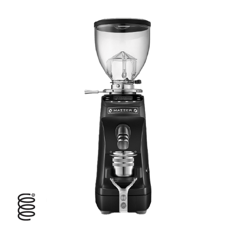Mazzer Mini G Grind-by-Weight Espresso Grinder – Compact Commercial Precision | Ace Coffee Roasters