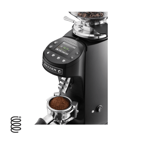 Mazzer Mini G Grind-by-Weight Espresso Grinder – Compact Commercial Precision | Ace Coffee Roasters