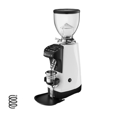 Mazzer Mini G Grind-by-Weight Espresso Grinder – Compact Commercial Precision | Ace Coffee Roasters