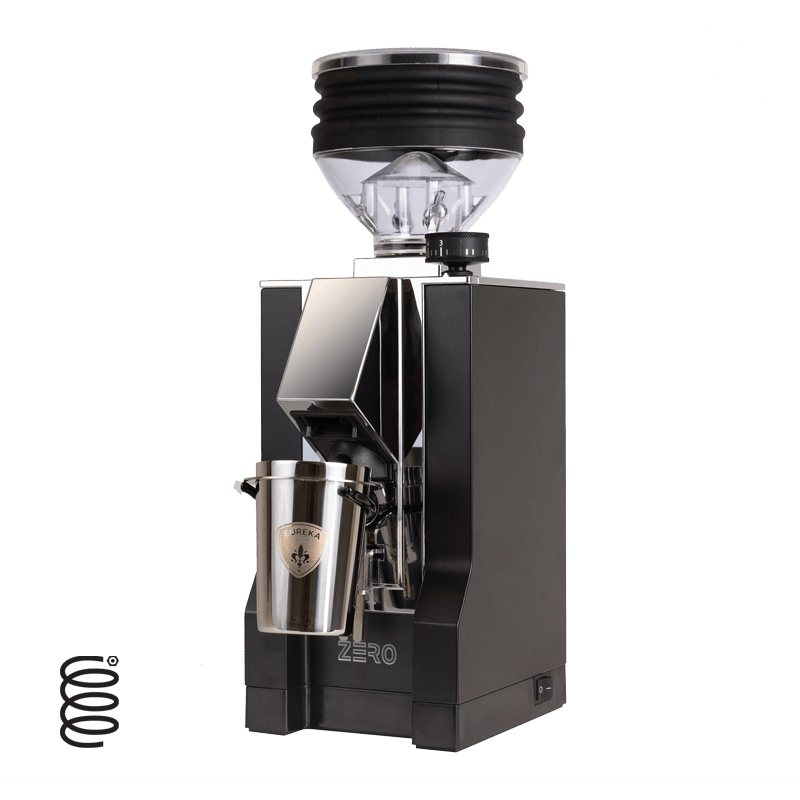 Eureka Zero 55 Single Dose Espresso Grinder - Chrome Chute