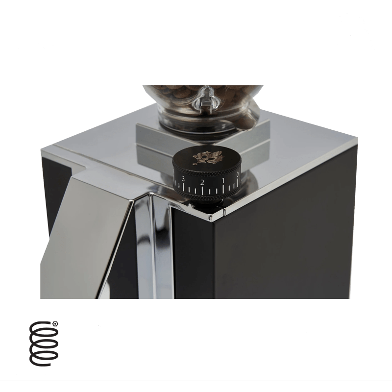 Eureka Zero 55 Single Dose Espresso Grinder - Chrome Chute