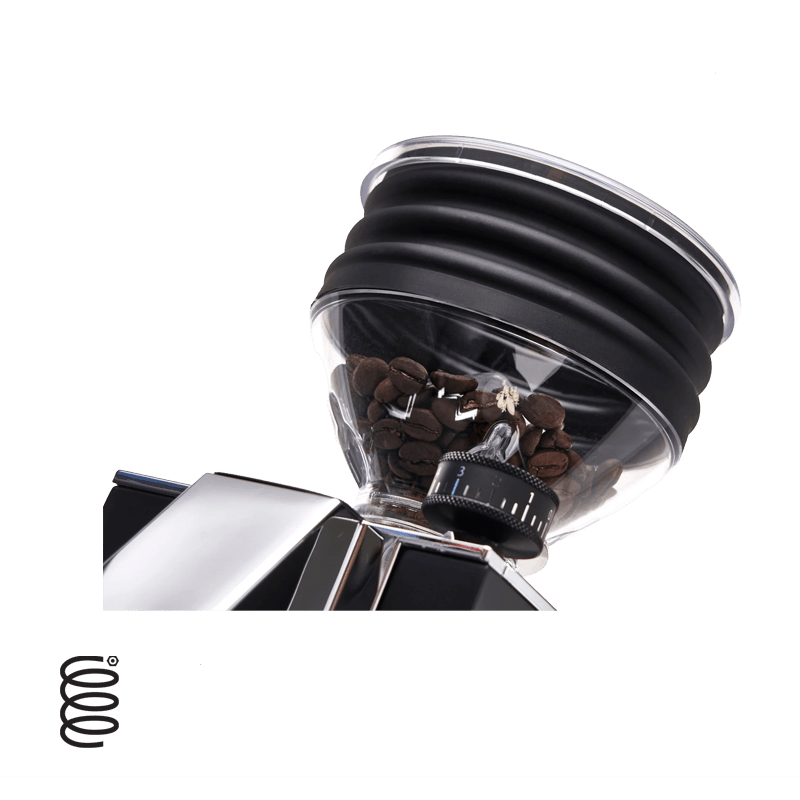 Eureka Zero 55 Single Dose Espresso Grinder - Chrome Chute